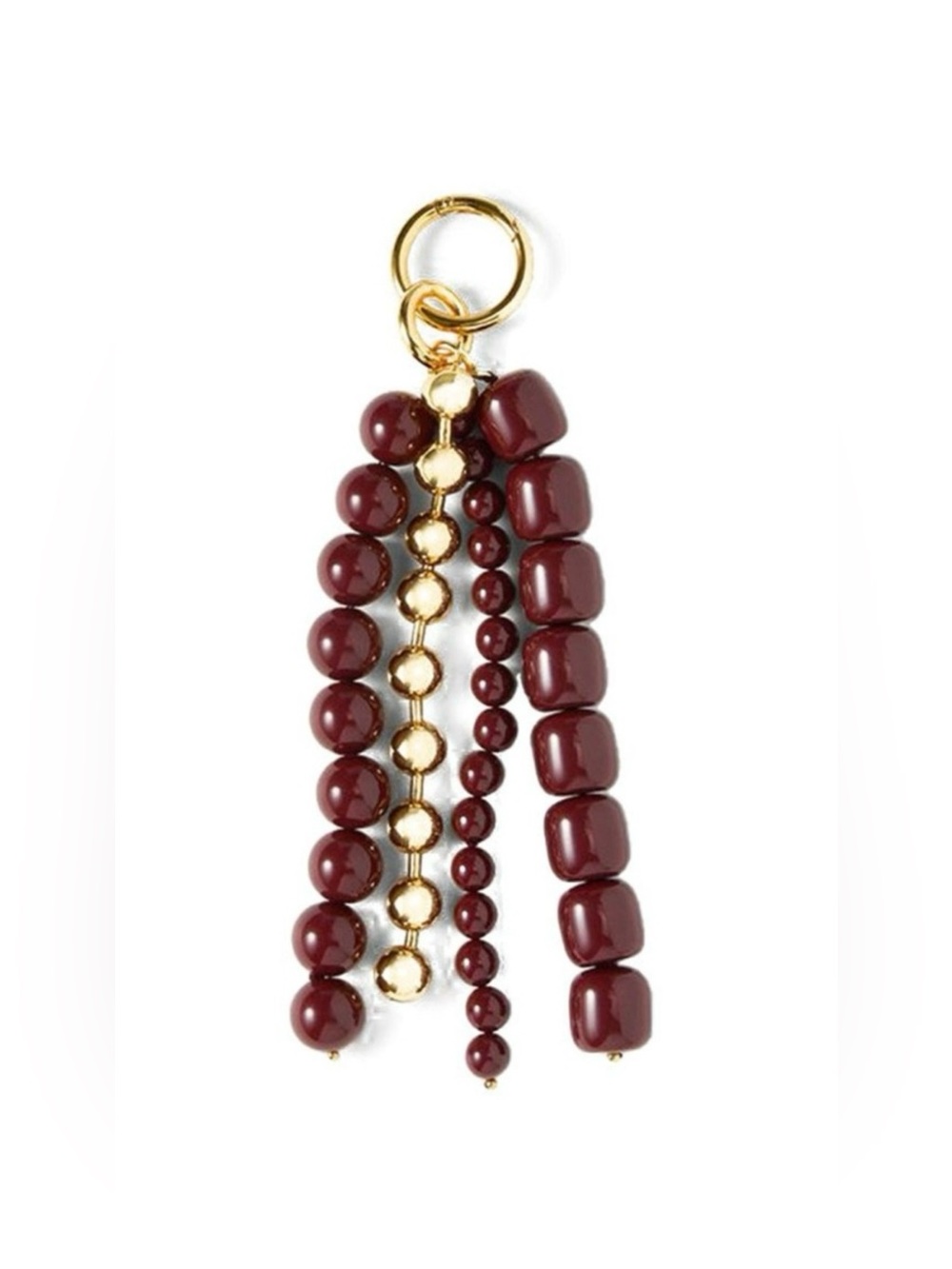 Veronica Beard Triple Chain
Bag Charm in oxblood.
Stunning🔥🔥🔥